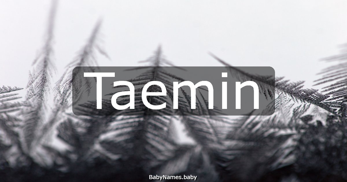 Taemin
