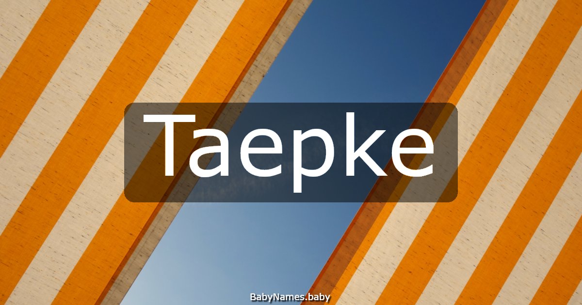 Taepke