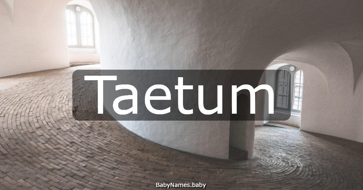 Taetum
