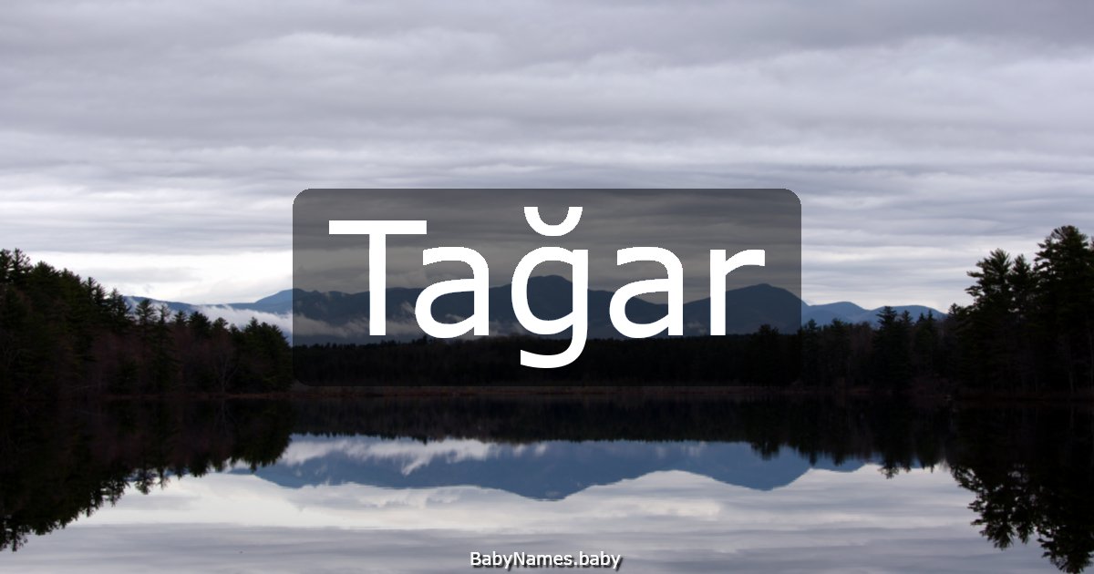 Tağar