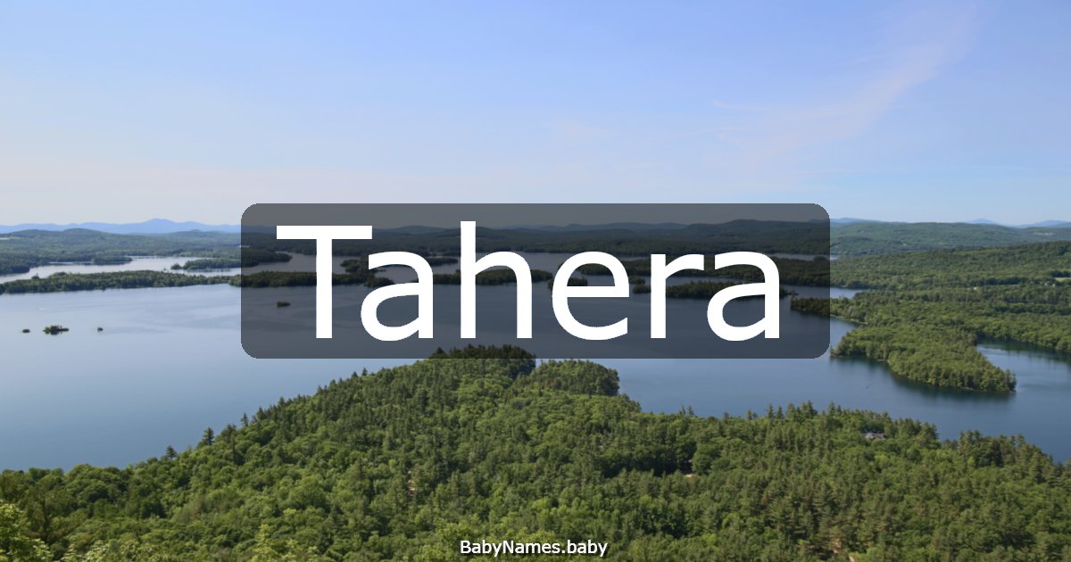 Tahera