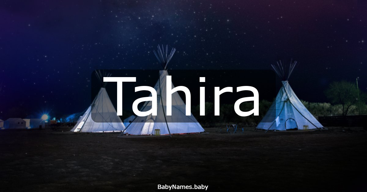 Tahira