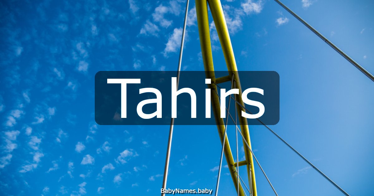 Tahirs