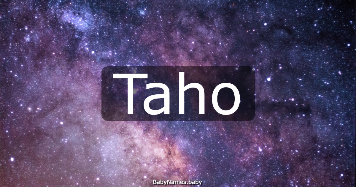 Taho