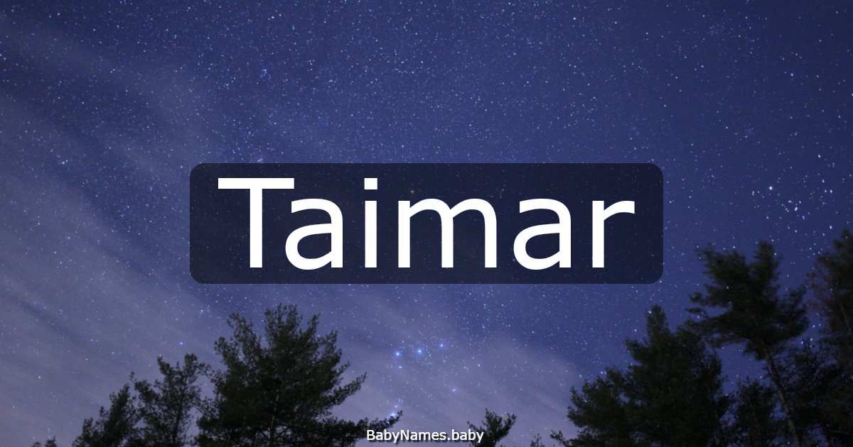 Taimar