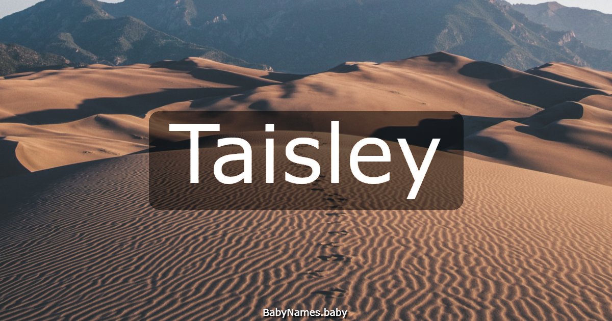 Taisley