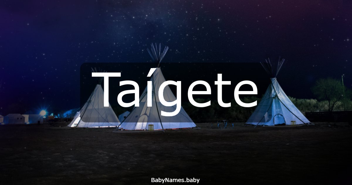 Taígete