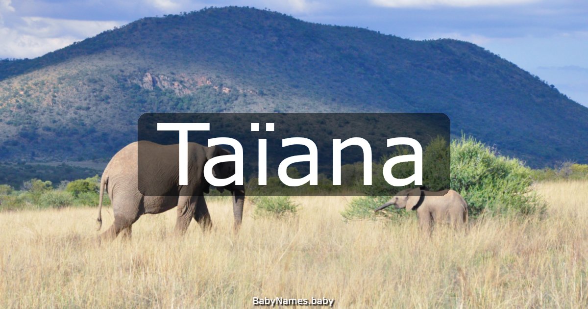 Taïana