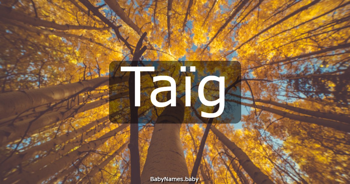 Taïg