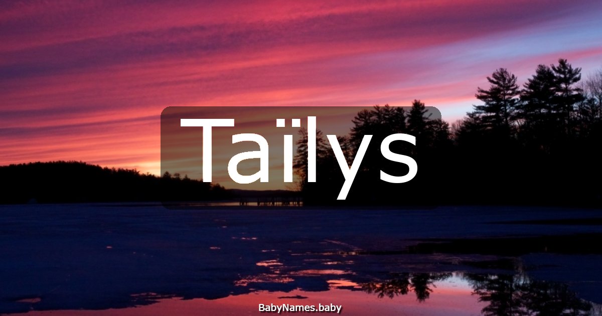Taïlys