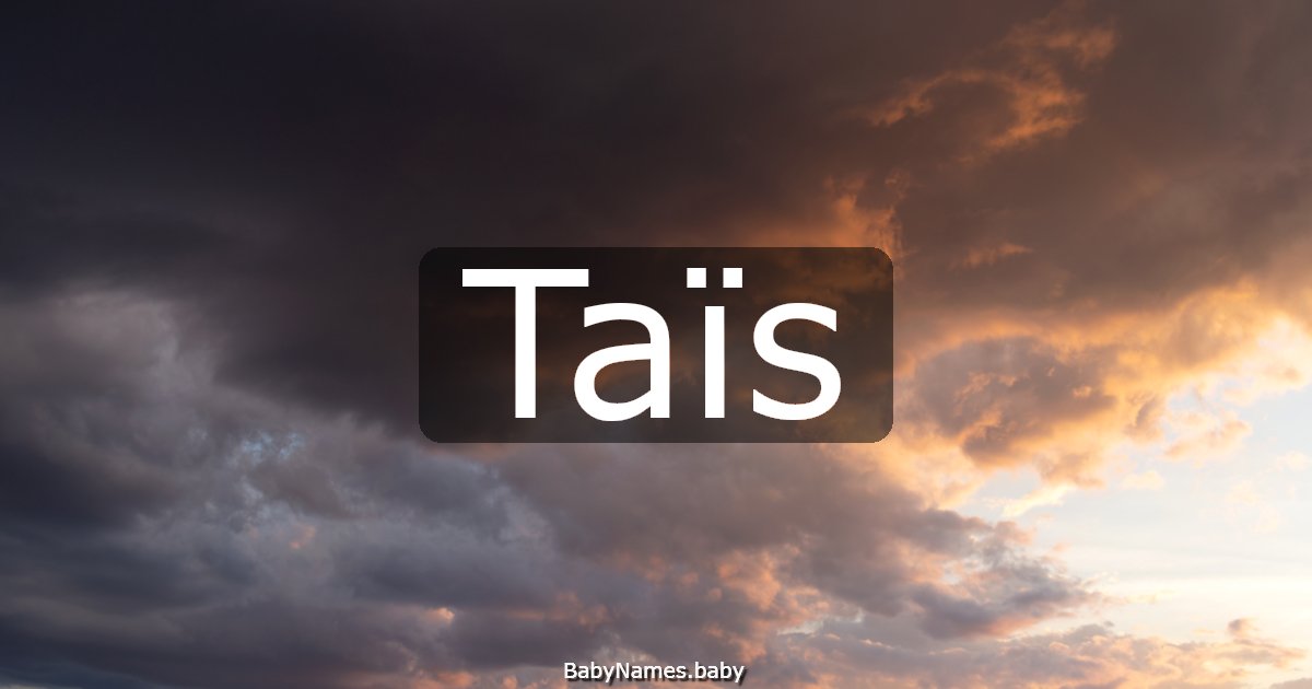 Taïs