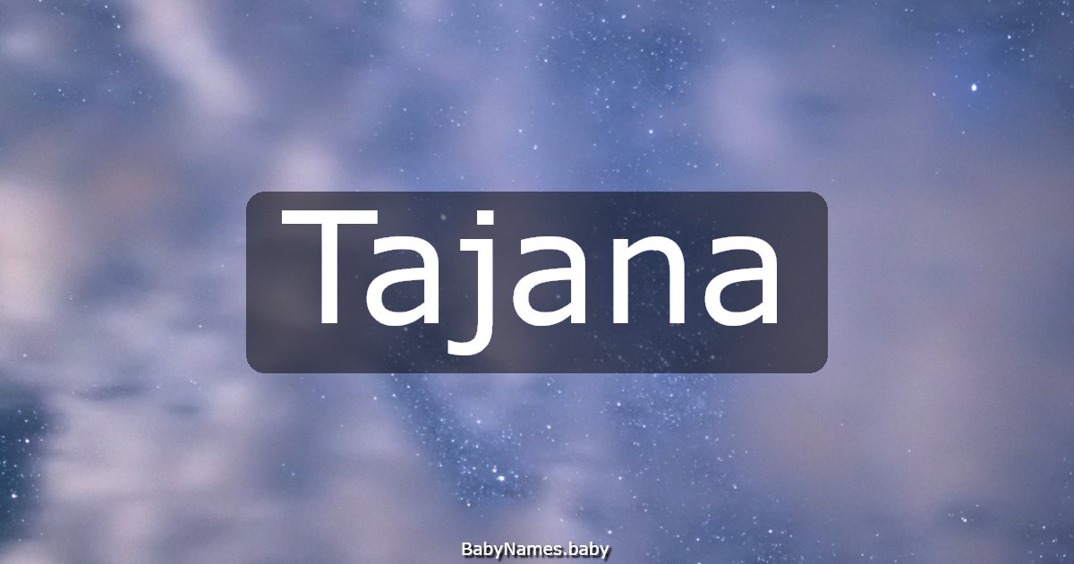 Tajana