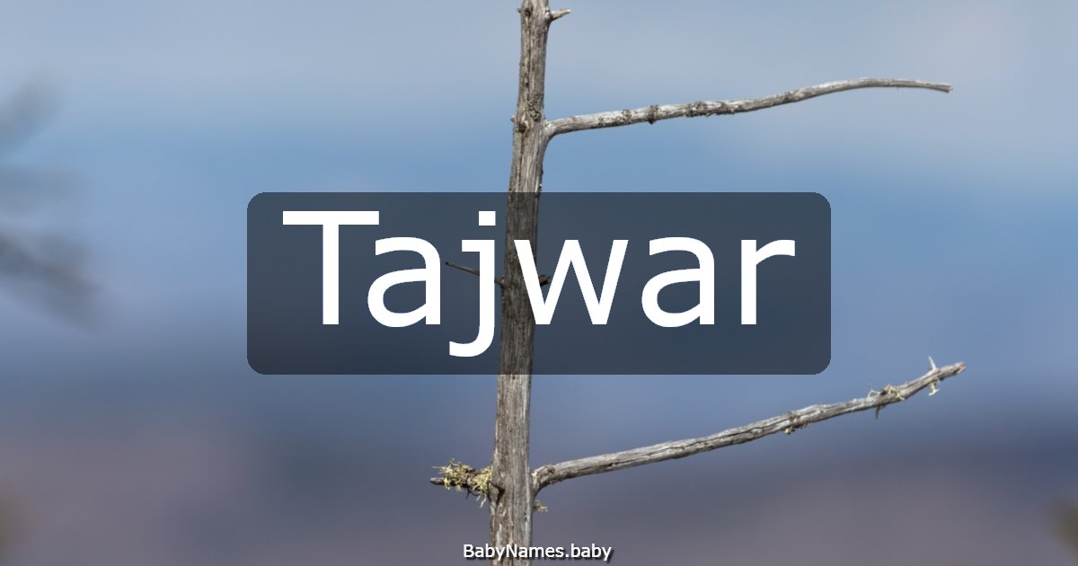 Tajwar