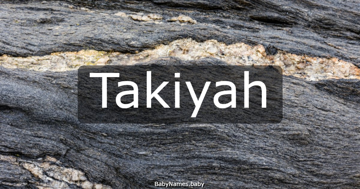 Takiyah