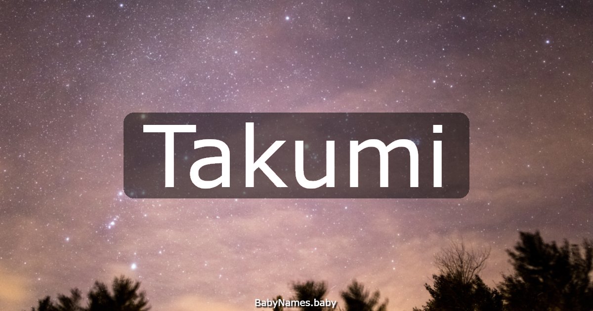 Takumi
