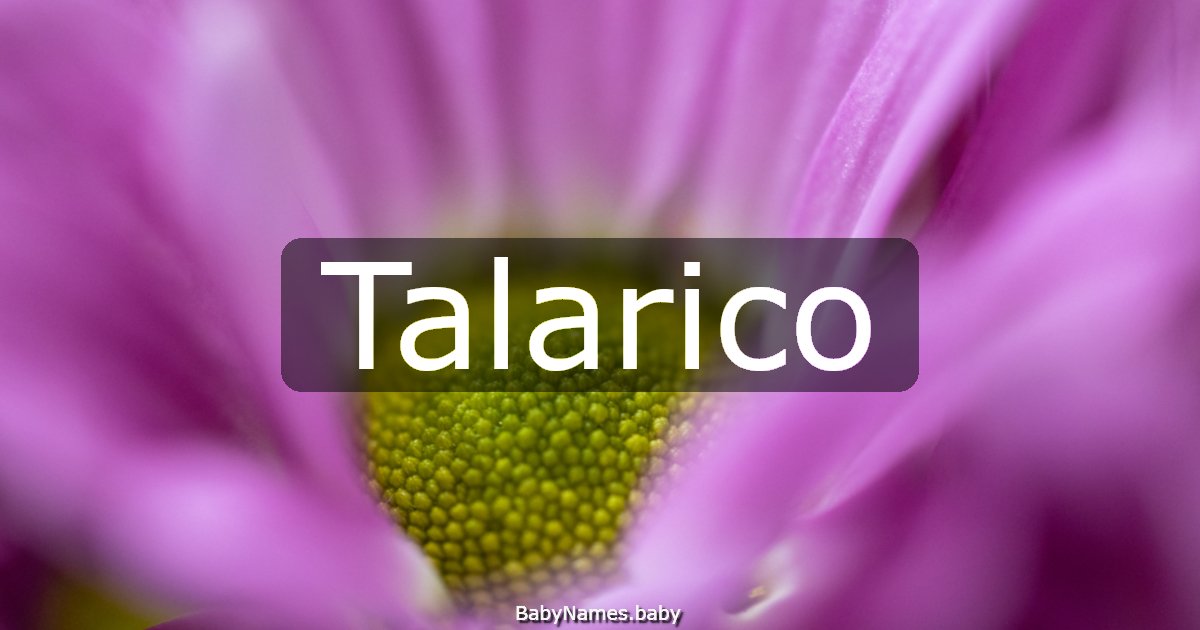 Talarico