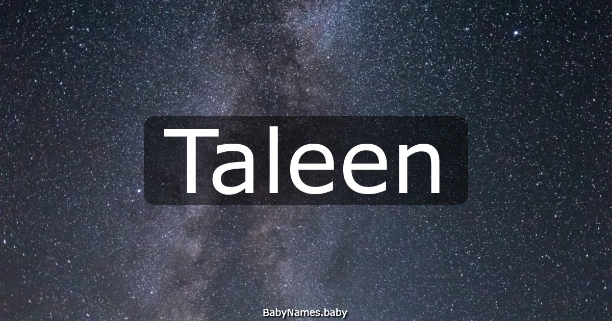 Taleen