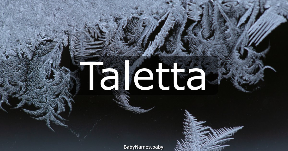 Taletta