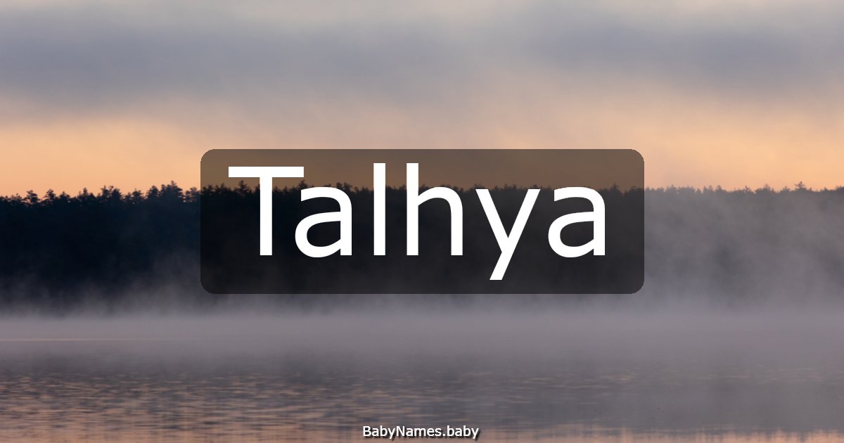Talhya