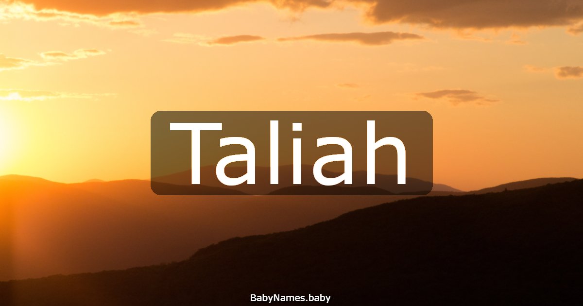 Taliah