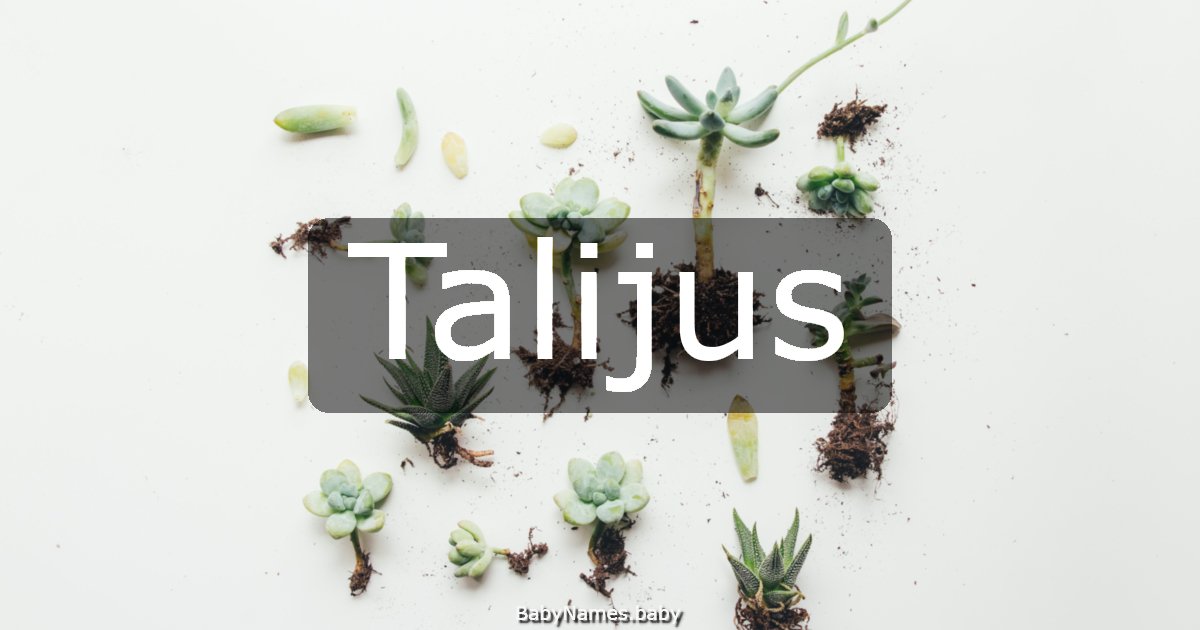 Talijus