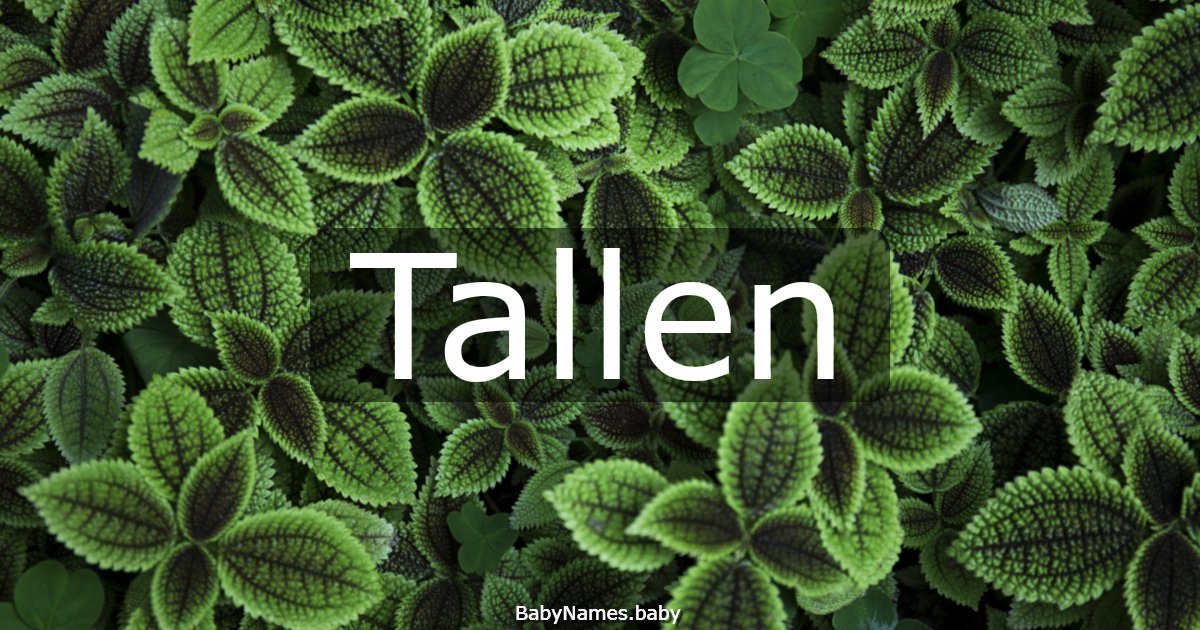 Tallen