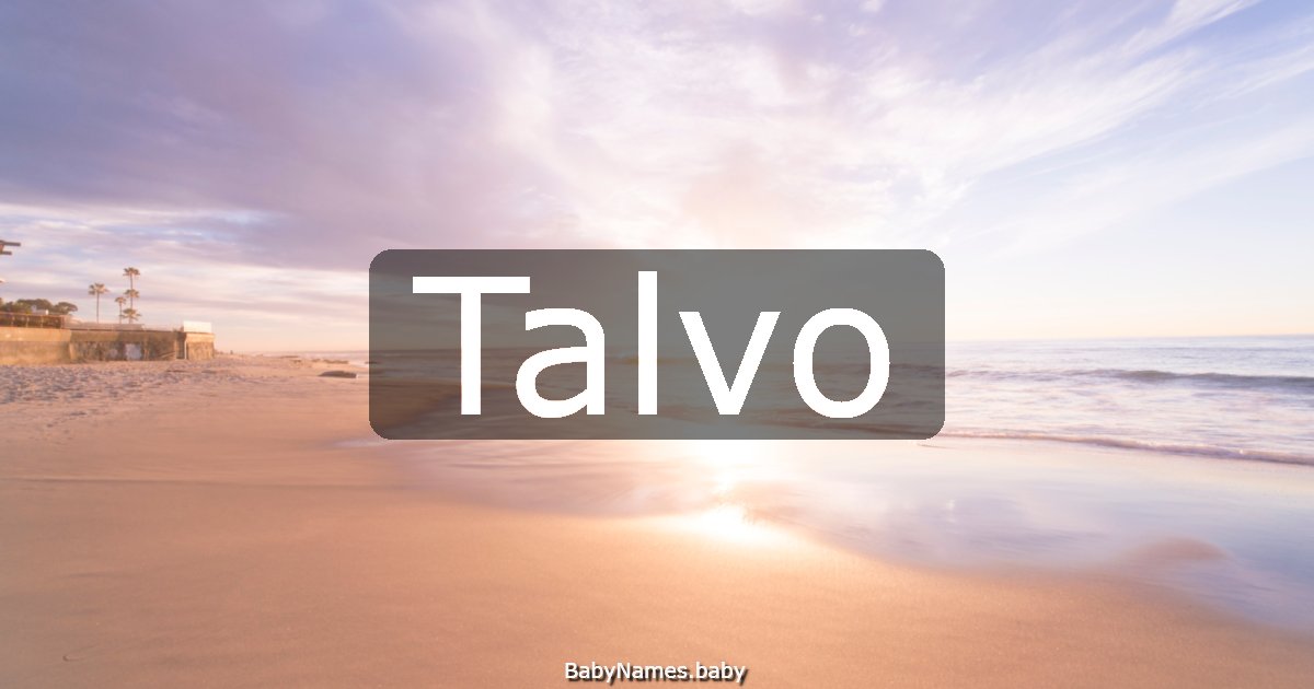 Talvo