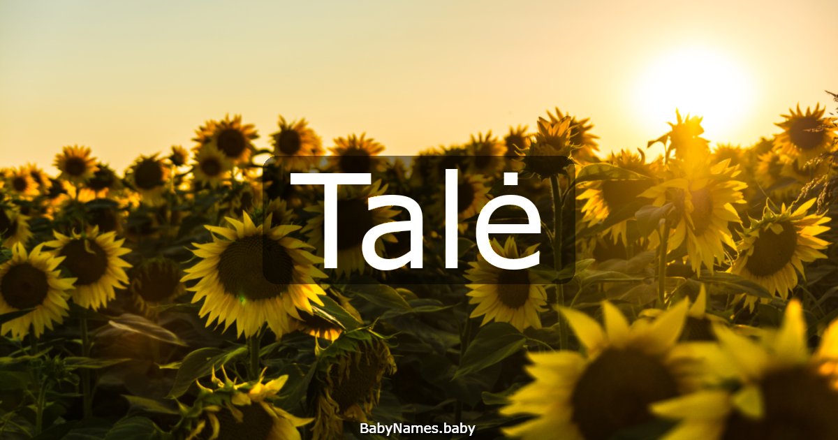 Talė