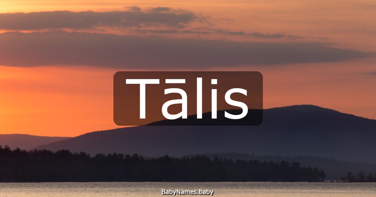 Tālis
