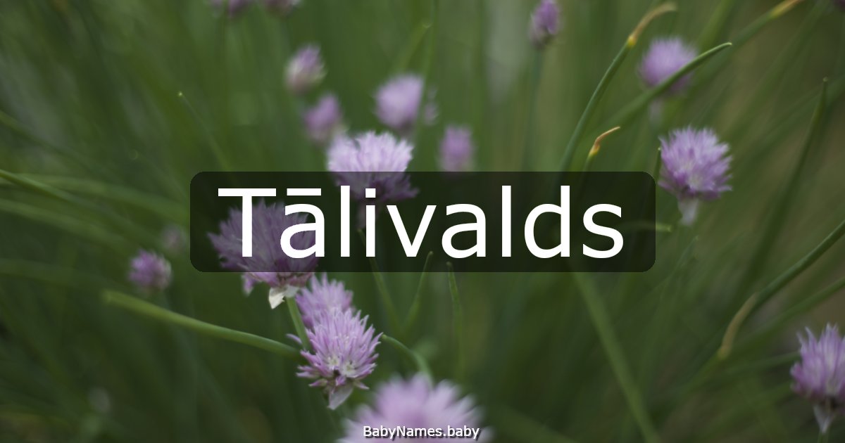 Tālivalds
