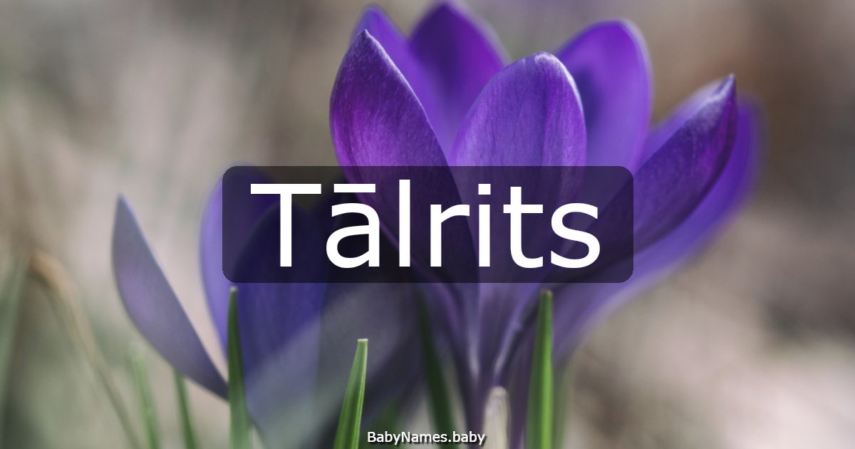 Tālrits