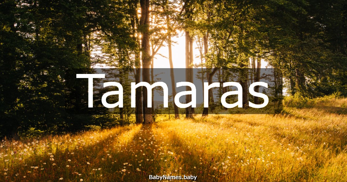 Tamaras