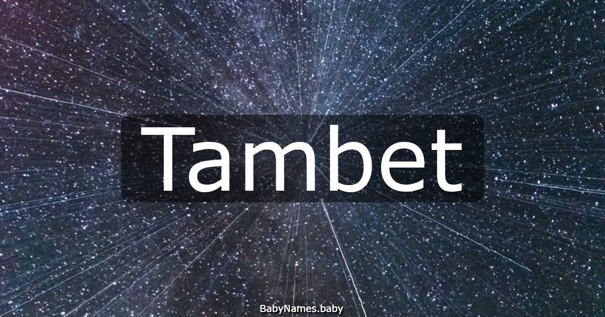 Tambet