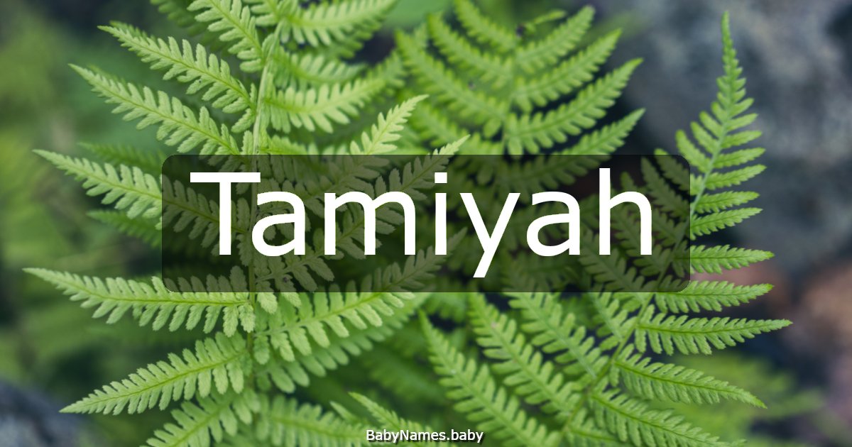 Tamiyah