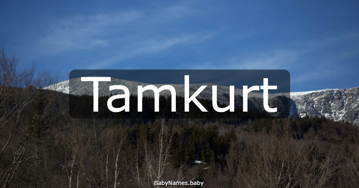 Tamkurt