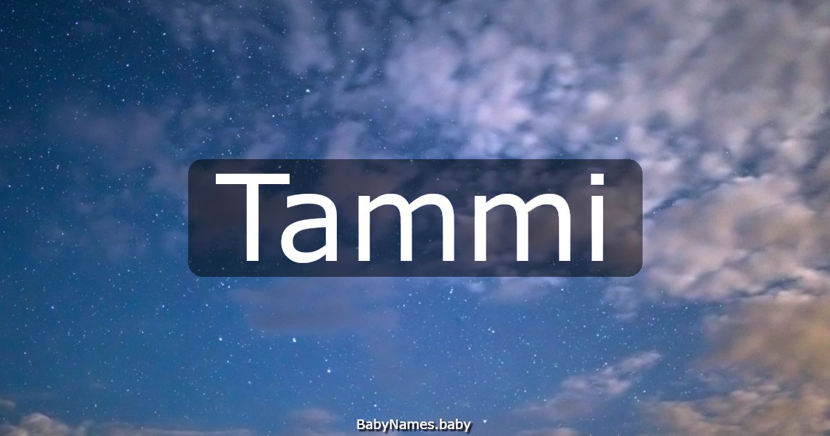 Tammi