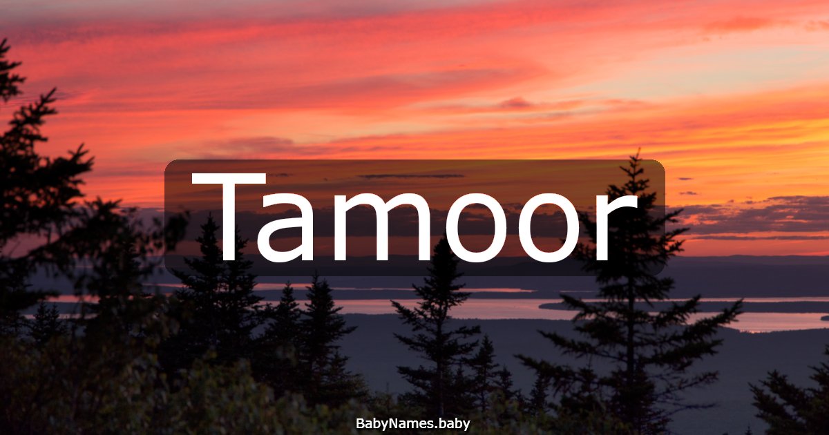 Tamoor