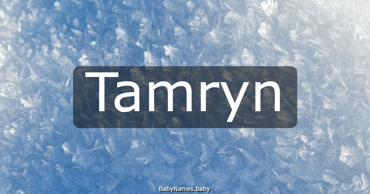 Tamryn