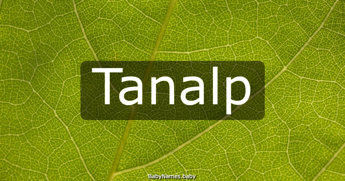 Tanalp