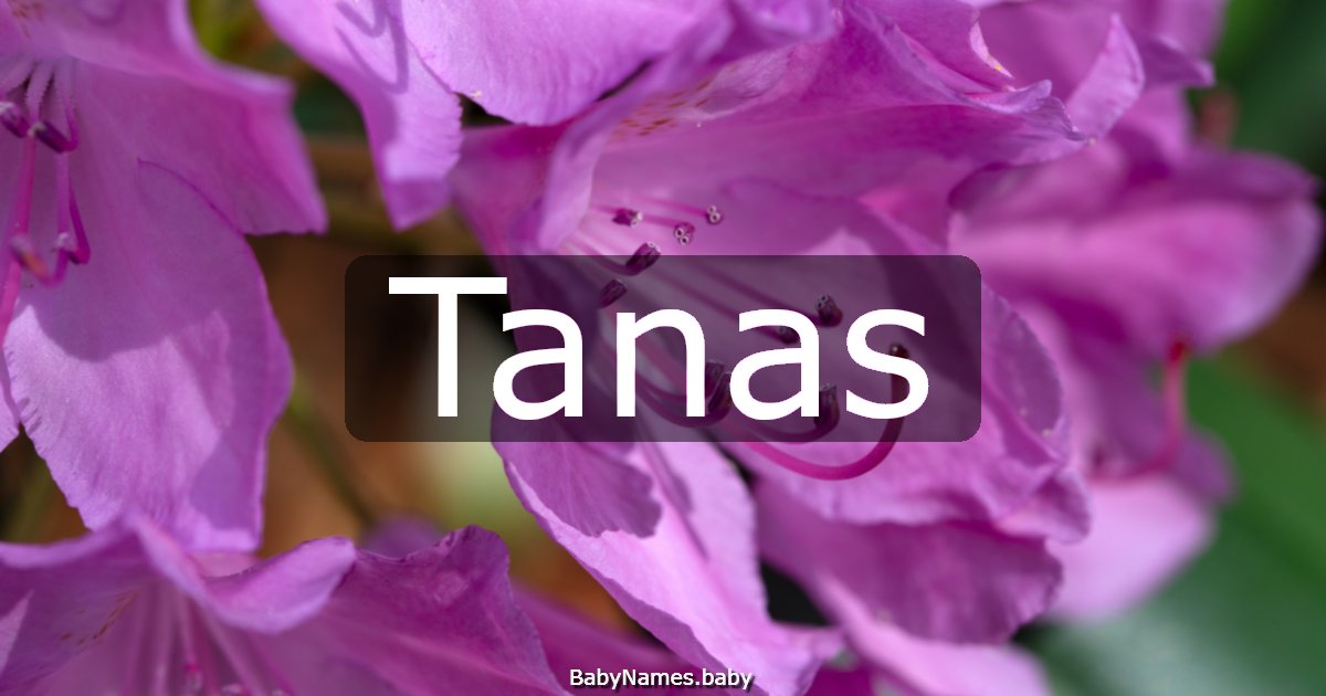 Tanas