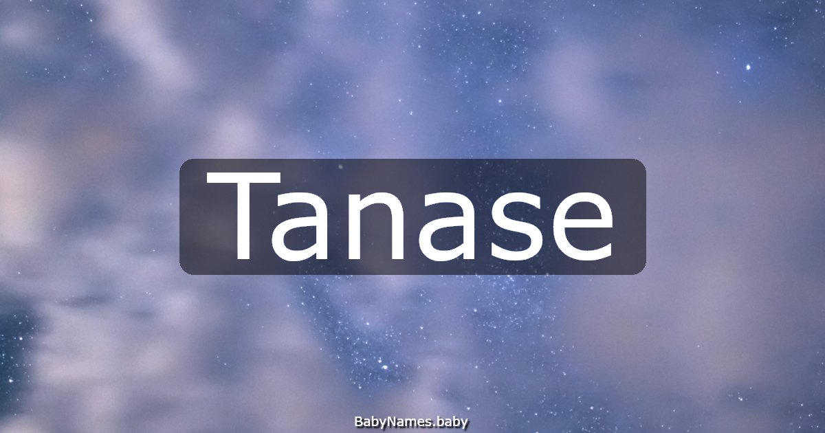 Tanase