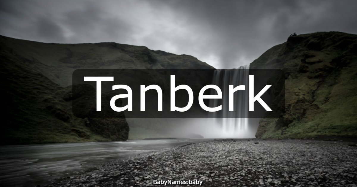 Tanberk