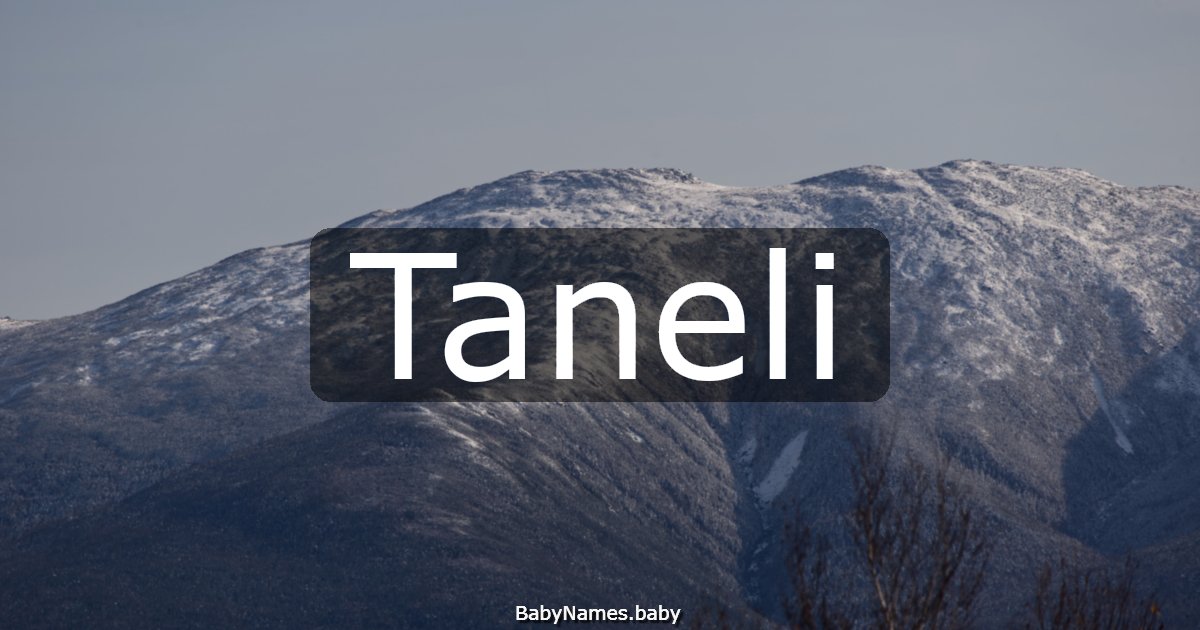 Taneli