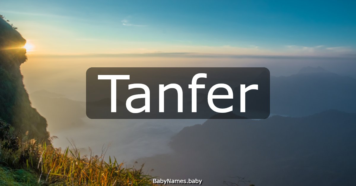 Tanfer