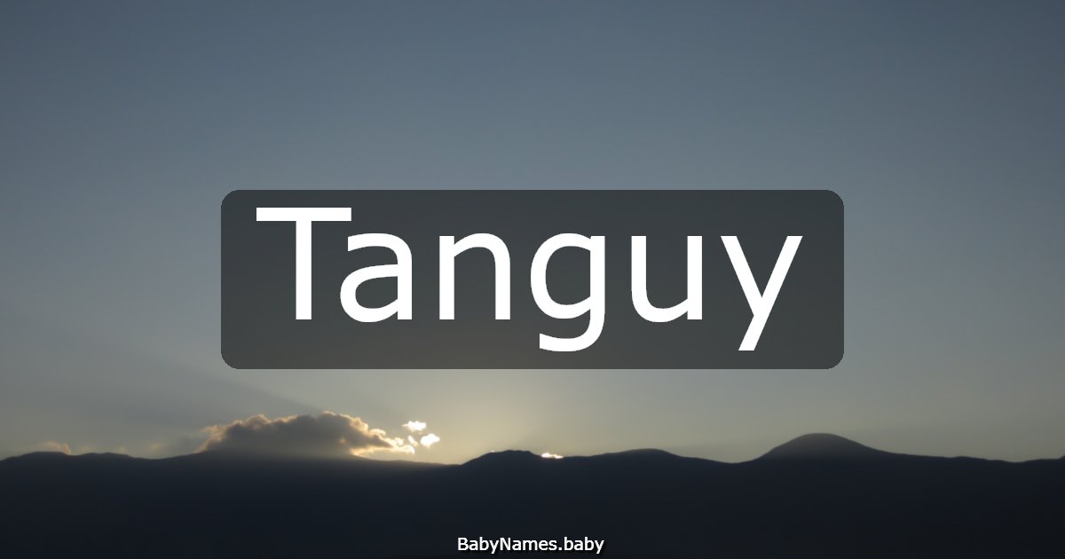 Tanguy