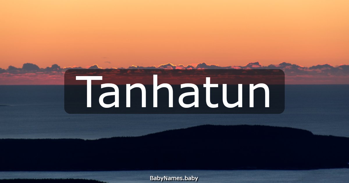 Tanhatun