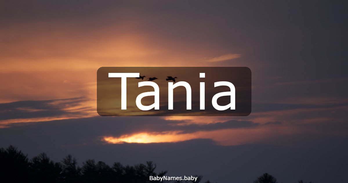Tania