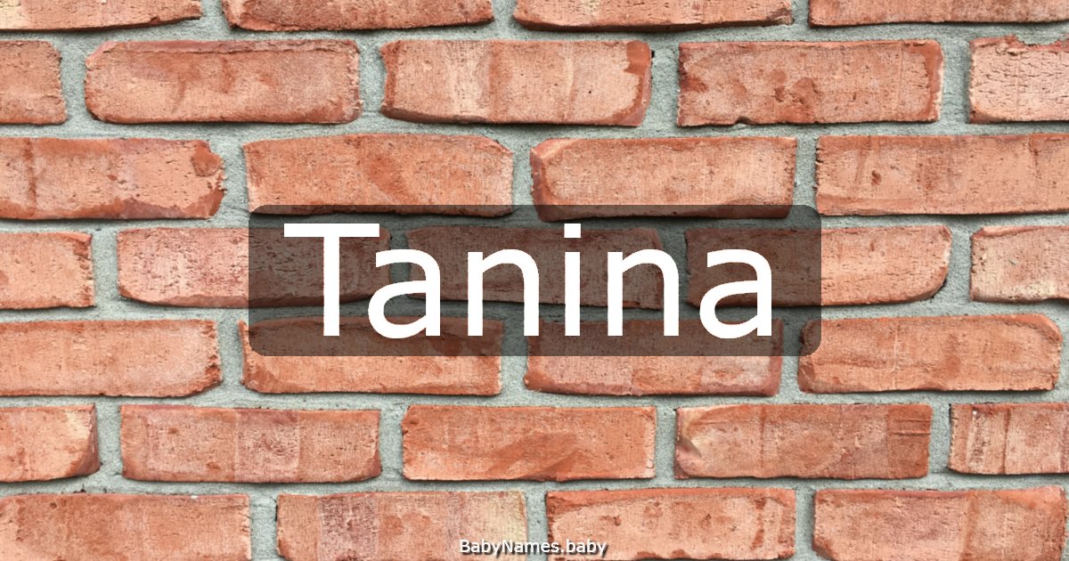 Tanina