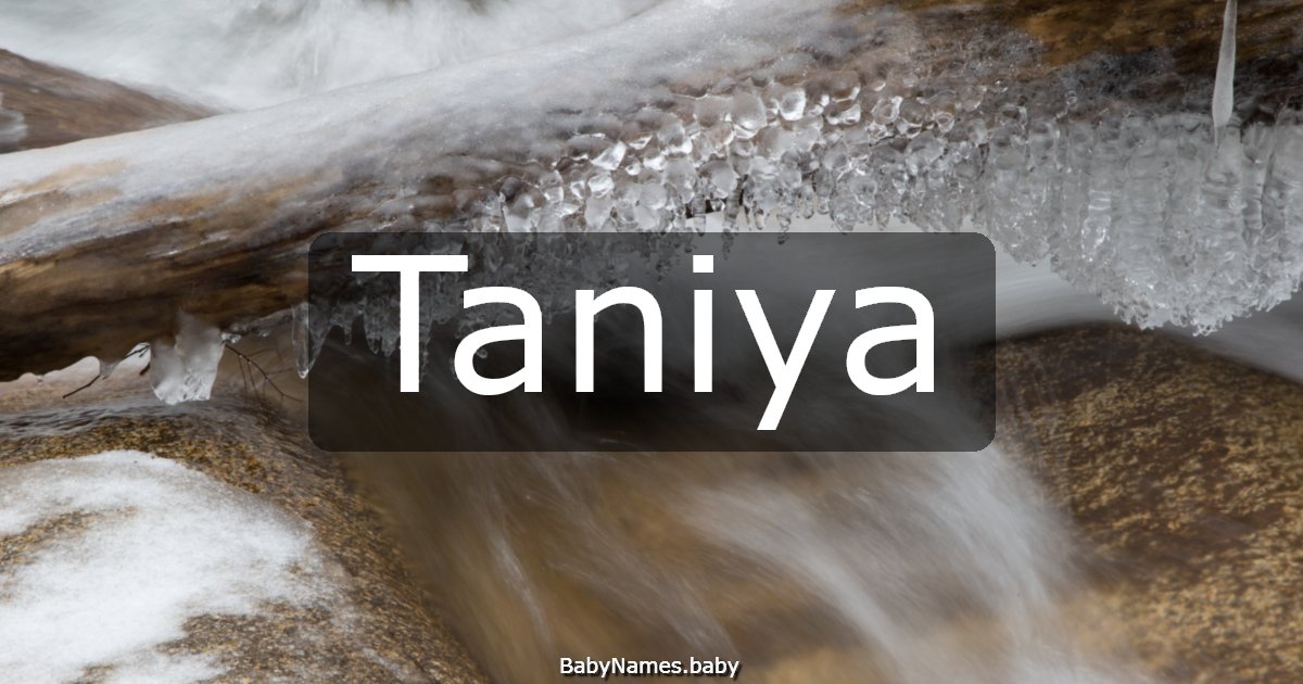Taniya