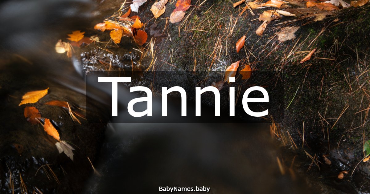 Tannie